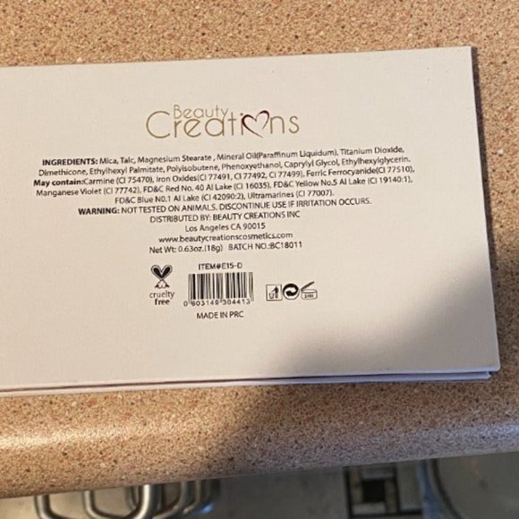 Beauty Creations Cosmetics Esmeralda II Eyeshadow - Picture 4 of 5